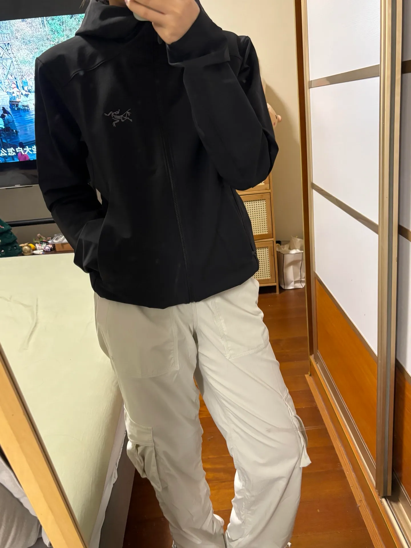 hoody #Black Arcteryx GAMMA HOODY Breathable Size：XS-XXL